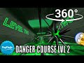 360 Video || Danger Course Level 2 || Intense Animation VR 4K