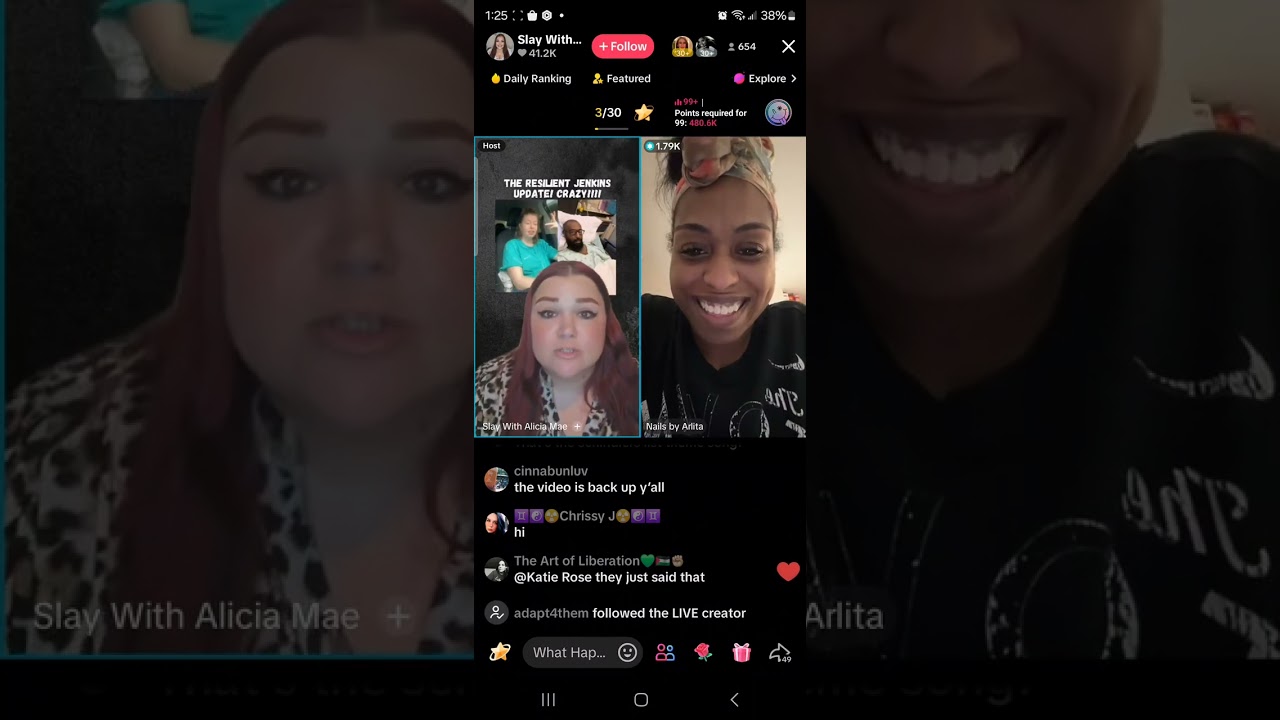 DREW JENKINS Sister & Mom joins the LIVE with Nails by Arlita & Slay with Alica Mae 4/9/25