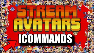 Stream Avatars Commands Tutorial | Best Twitch Tips | #shorts