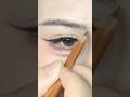 Natural Brows Tutorial | Fluffy Eyebrow Mapping & Microblading Effect for Beginners #shorts