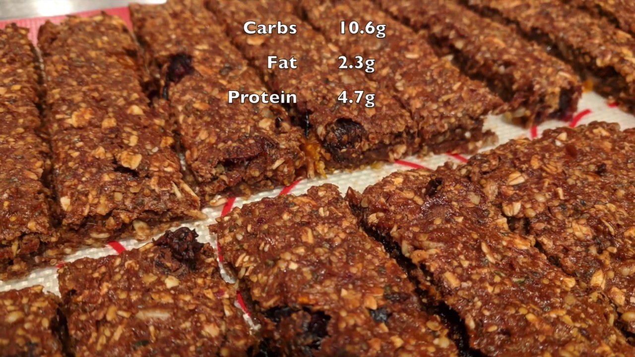 HOMEMADE PROTEIN BARS YouTube
