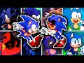 Confronting yourself final zone but different sonic characters sings sonicexe fz  fnf cover