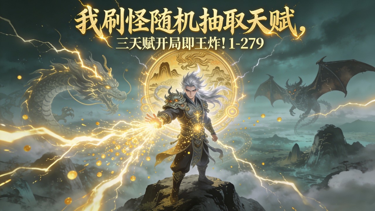 一口气看完《我刷怪随机抽取天赋，三天赋开局即王炸！》1-279 夏宁穿越十八年，终于激活金手指：山海异兽图。【抽取饕餮拟态天赋，吞噬击杀目标修为】【击杀变异雷蝠，抽取雷神拟态天赋，雷霆之力，执掌天罚】