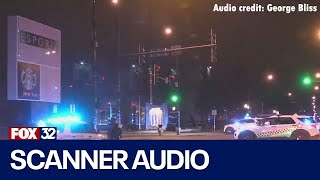 Scanner audio captures moments after officer shot in Gage Park