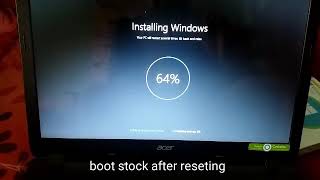 How to fix Installing windows10 64% restarting loop ? finally i have solution