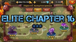 Heroes Charge chapter 16 (elite clear 3 stars) screenshot 5