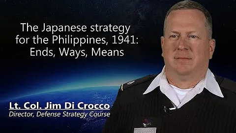 The Japanese strategy for the Philippines, 1941: E...