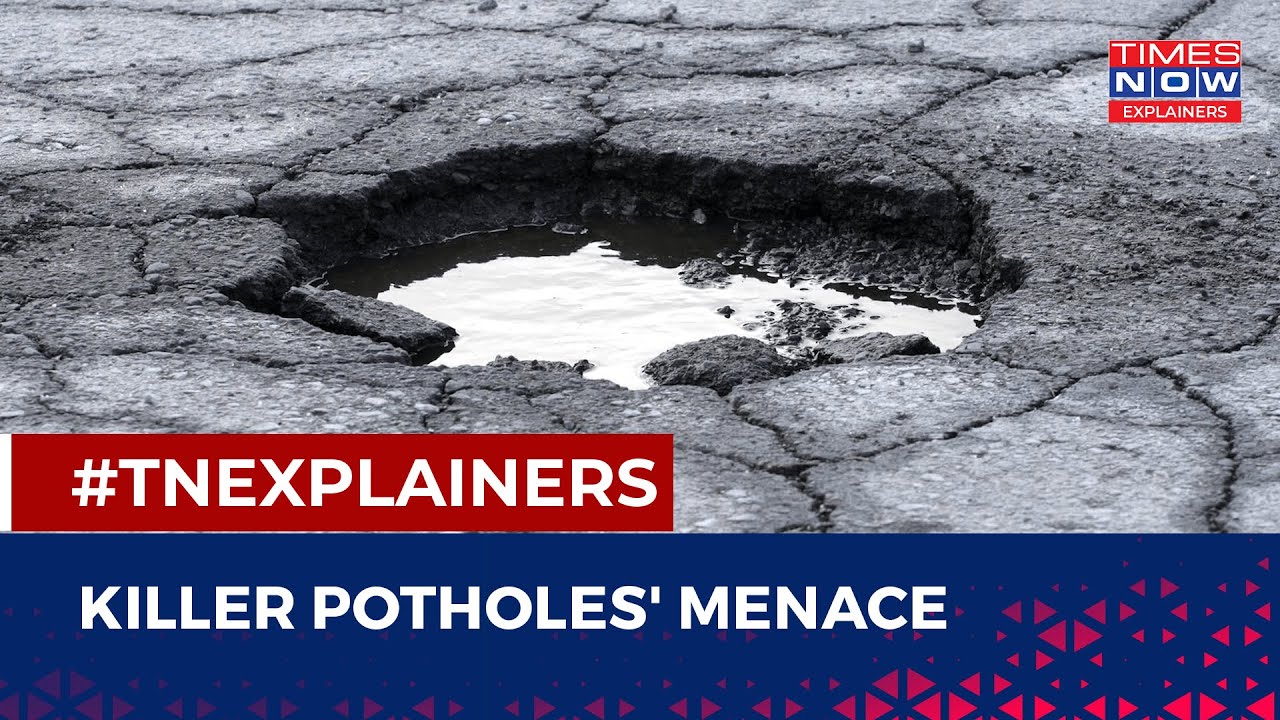 Pothole Swallows Thane Biker, Adds To The 15,000 Lives Lost In 5 Years | Pothole Menace | Times Now