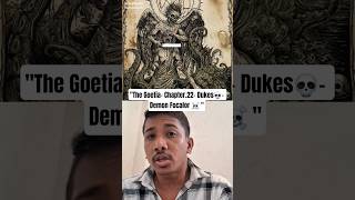 The Goetia- Chapter.22- Dukes- Demon Focalor.#72DemonsOfSolomon #shortsindia