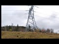 Power Lines from Quebec, Canada