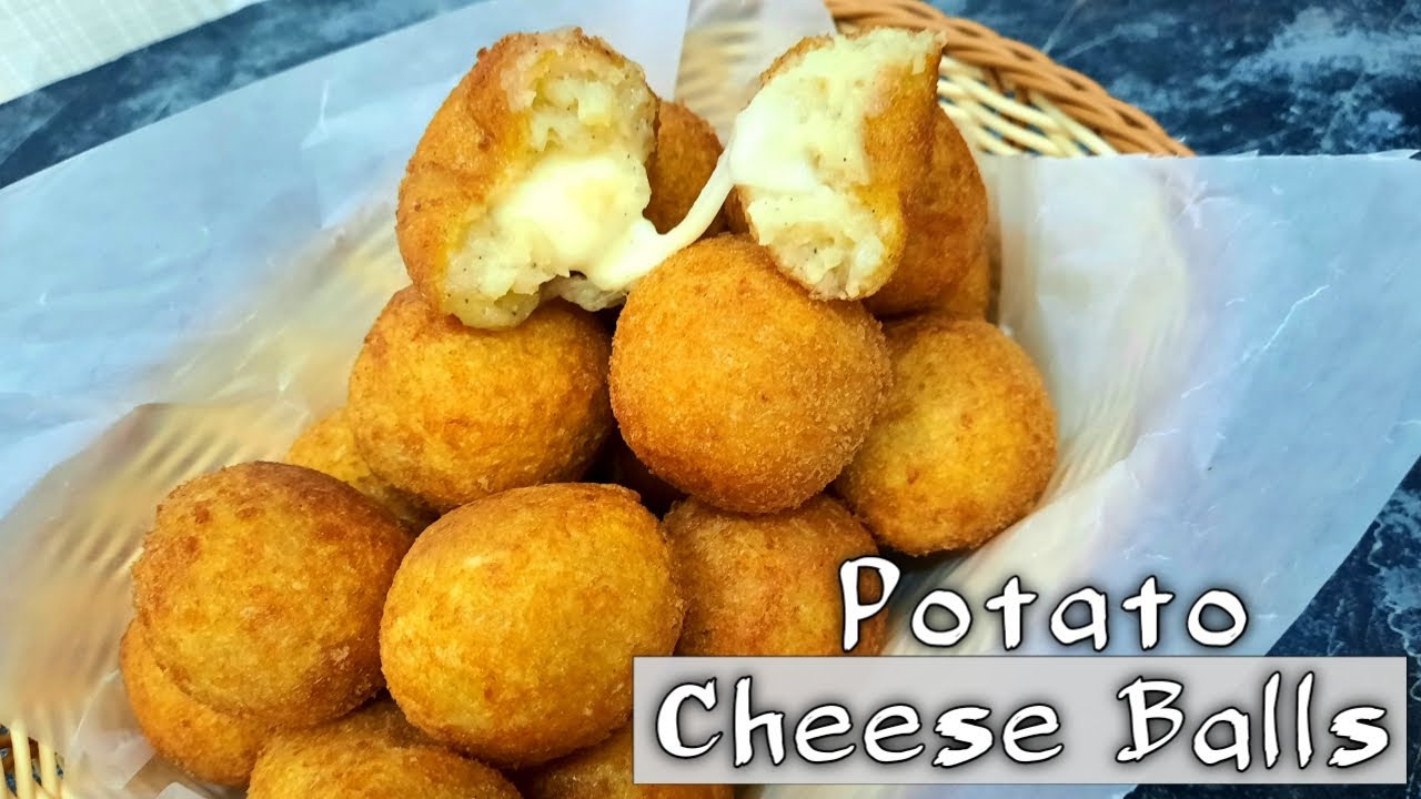 Potato Cheese Balls, Crispy Potato Cheese Balls, Naimah's Kitchen