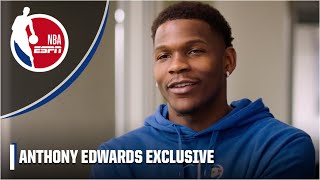 Anthony Edwards wants MJ comparisons to stop, face of the NBA \& his confidence | NBA on ESPN