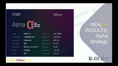DAISY TRON Presentation | Decentralized AI System | Tron Smart Contract