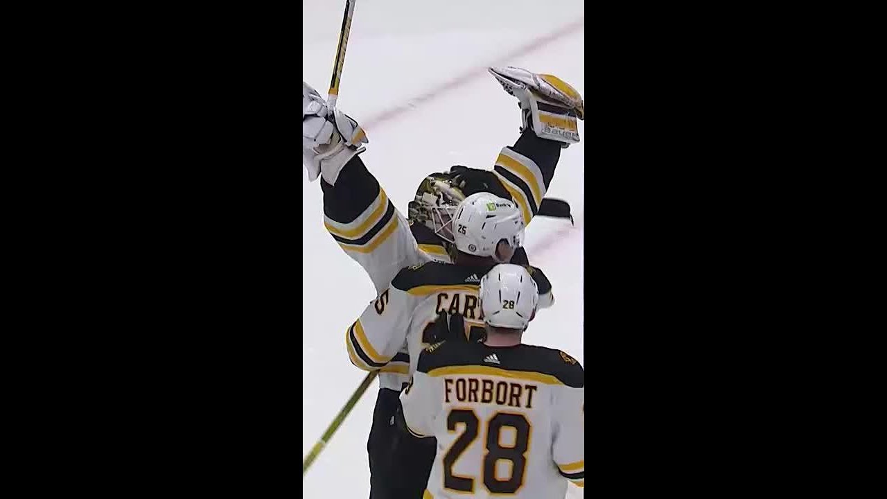 Linus Ullmark, Bruins Goalkeeper, Scores Remarkable Goal vs. Canucks  (Video) - Sports Illustrated