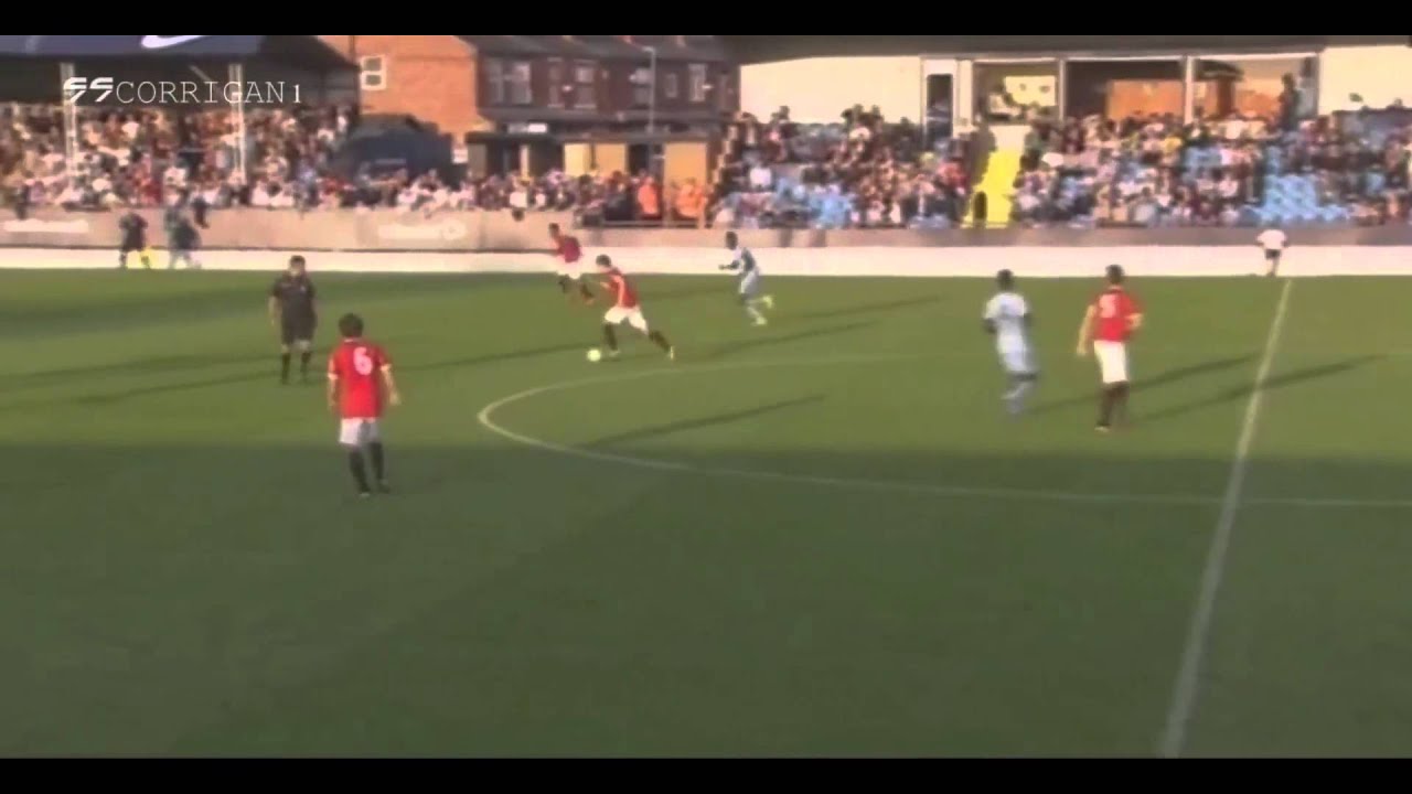 James Wilson Solo Goal - Man Utd vs Man City 4-1 - Manchester Senior Cup Final 07/08/2014