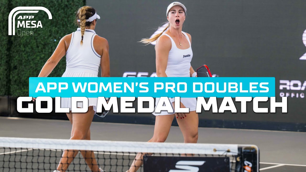 Pro Pickleball Veterans Jill Braverman & Megan Fudge Face Off Against Sofia Sewing & Amanda Hendry