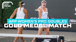 Pro Pickleball Veterans Jill Braverman & Megan Fudge Face Off Against Sofia Sewing & Amanda Hendry