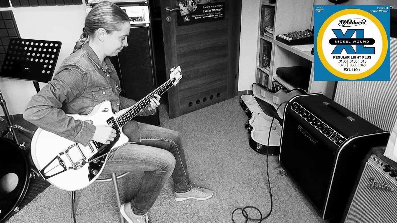 Traynor YGM3 amplifier test on Duesenberg Starplayer TV Fullerton