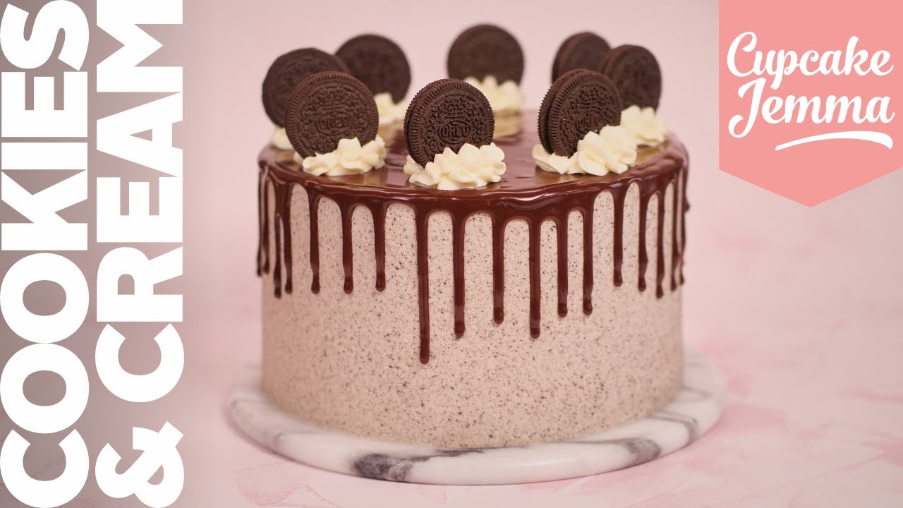 The Ultimate Cookies & Cream Chocolate Cake | Cupcake Jemma Channel | CupcakeJemma