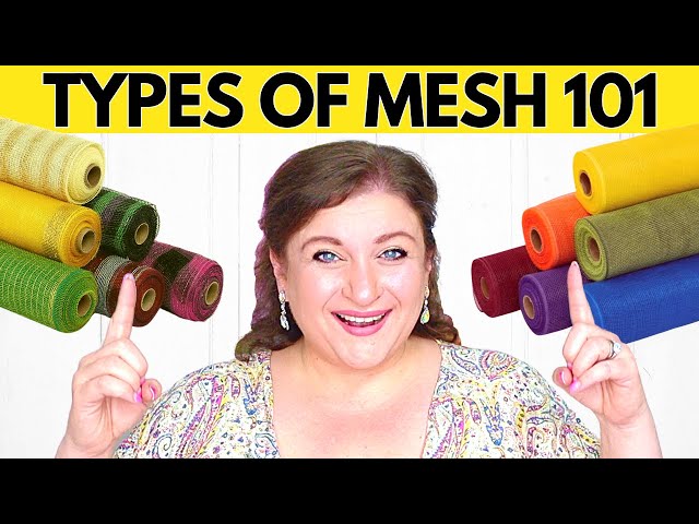 Types of Deco Mesh 101, Mesh styles