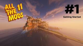 All The Mods 11 SMP #1 - Getting started (Before anyone else)