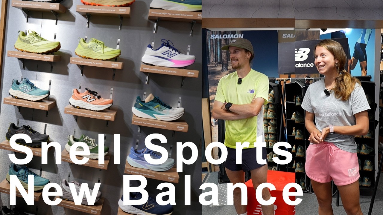 Snell Sports Chamonix New Balance Rebel Trail Hierro v9 Benjamin Polin Candice Fertin Baccon trail
