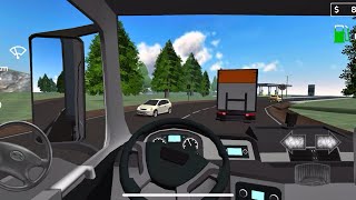 New Truck NAM TGX Driving | Cargo Transport Simulator - Mobile Gameplay | Ios Android screenshot 5
