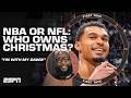 Swagu AGREES with Perk 🗣️ 'I'm with my DAWG! The NBA owns Christmas Day!' | First Take