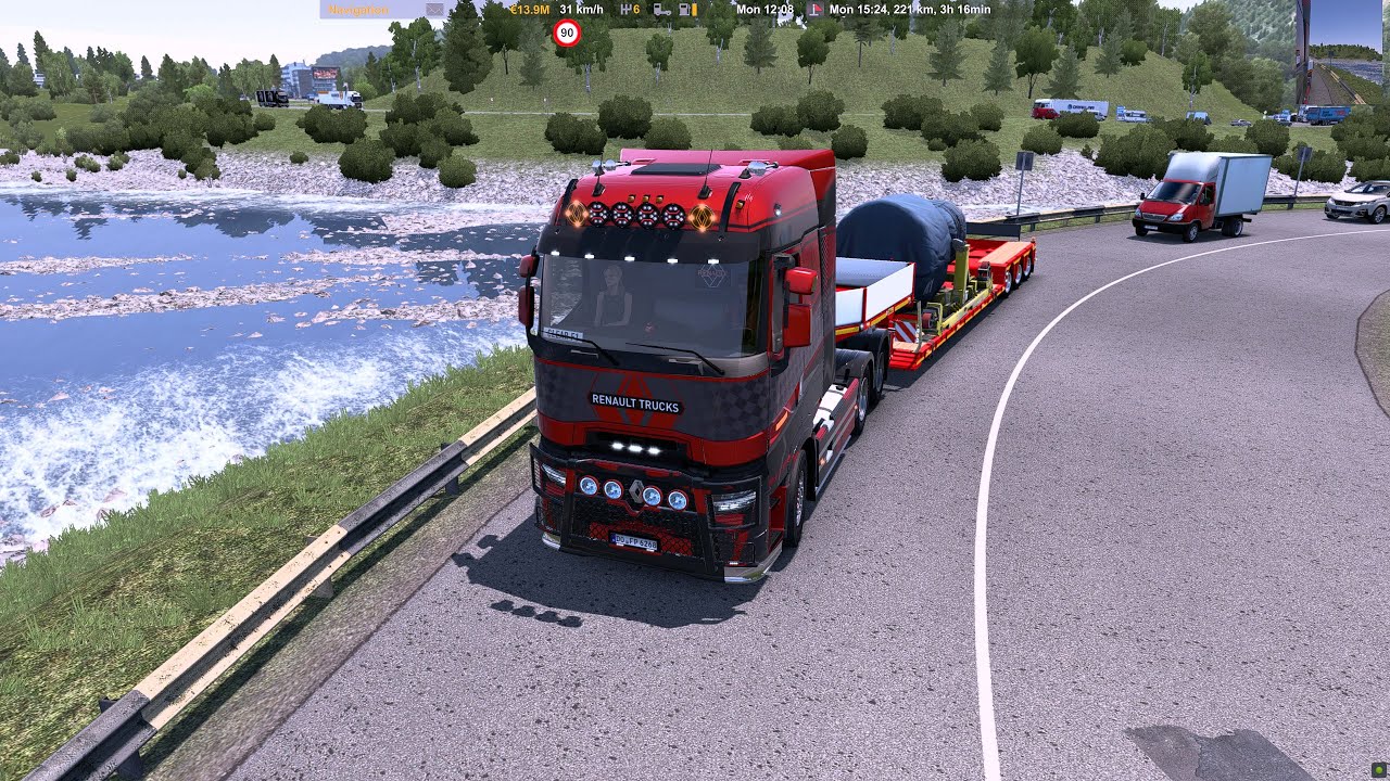 ETS2 1.46 MAP COMBO RoExtended 3.7 | Renault Range T Evolution | (TR ...