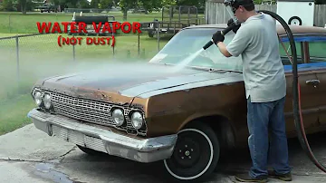 Dustless Blasting Strips a '63 Impala in Under 1 Hour!