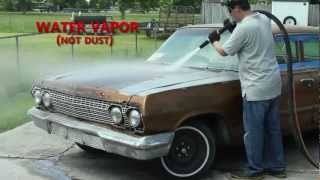 Dustless Blasting Strips a '63 Impala in Under 1 Hour!