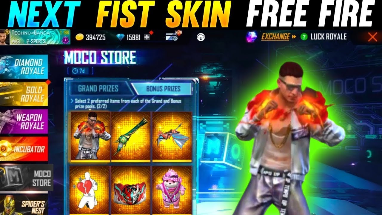 Next Fist Skin Free Fire | New Fist Skin Free Fire | Upcoming Fist | Next Faded Wheel In Free Fire