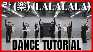Stray Kids - '락 (樂) (LALALALA)' Dance Practice Mirrored Tutorial (SLOWED)