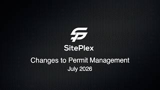 SitePlex Tutorial: How to use Permits
