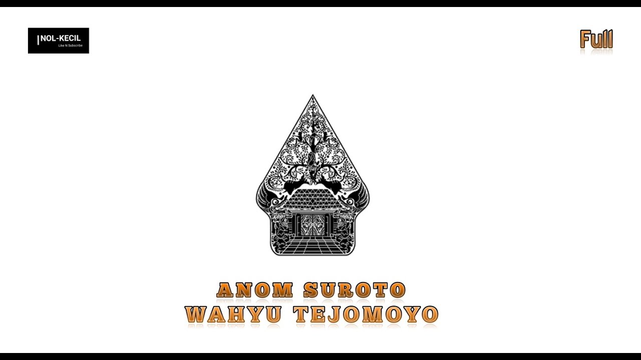 WAHYU TEJOMOYO Jadul Ki.Anom Suroto Full Non STOP