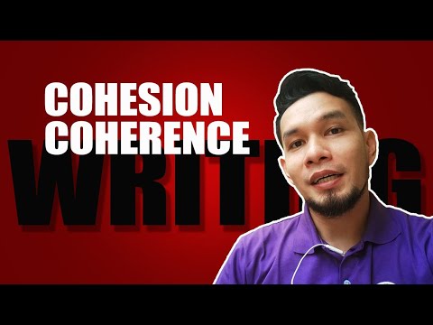 COHESION and COHERENCE Explained in TAGALOG | Reading and Writing | [DepEd-SHS]