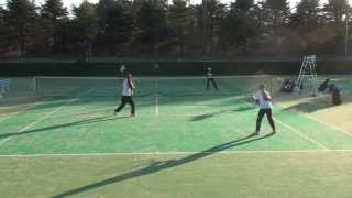 20140111 Angelyna Tatsuko (13) & Christyna Seiko (11) Highlights at 14U Yamanashi New Years