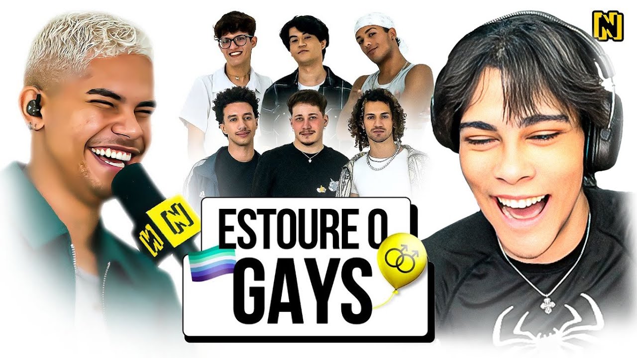 ESTOURE O BALÃO | GAYS  - React Nood TV