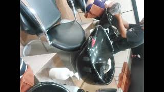 ditemani mami cuci rambut dulu.. pertama kali aiko mau creambath screenshot 4