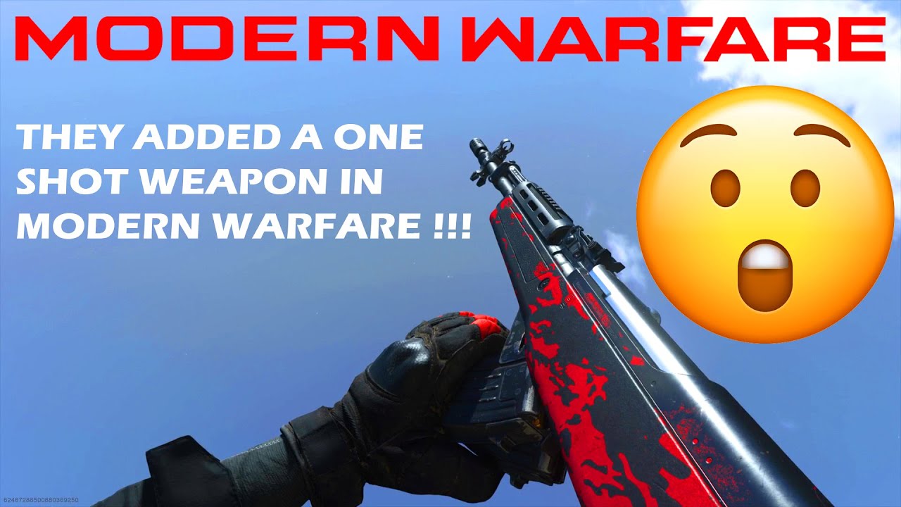 NEW SKS DLC WEAPON IS A LITERAL ONE SHOT IN MODERN WARFARE !!!
