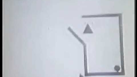 Psychologists Fritz Heider and Marianne Simmel Experiment in 1944