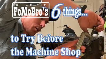 How to remove a stuck and broken bolt from a cylinder head