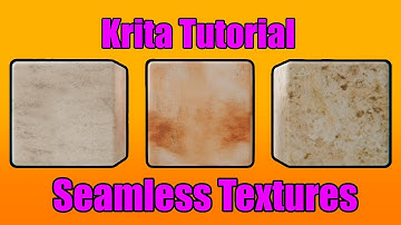How to Make Seamless Textures in Krita #krita