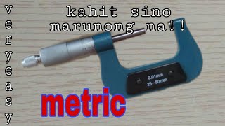 Paano basahin ang micrometer caliper | how to read micrometer caliper in metric for beginners guide