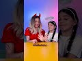 😇 Angel vs Devil Share Chocolate #shorts #story