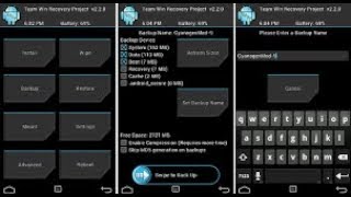 Setup Team Win Recovery screenshot 5