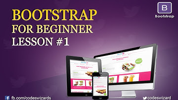 Bootstrap Tutorial For Beginners : Responsive Design with HTML CSS JavaScript : Lesson 1