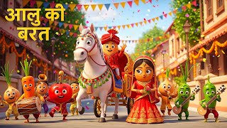 Aalu Ki Barat | part-4 | Kids Hindi | Hindi Cartoon Video l आलू की बारात | Rangbirangi kahaniyan 