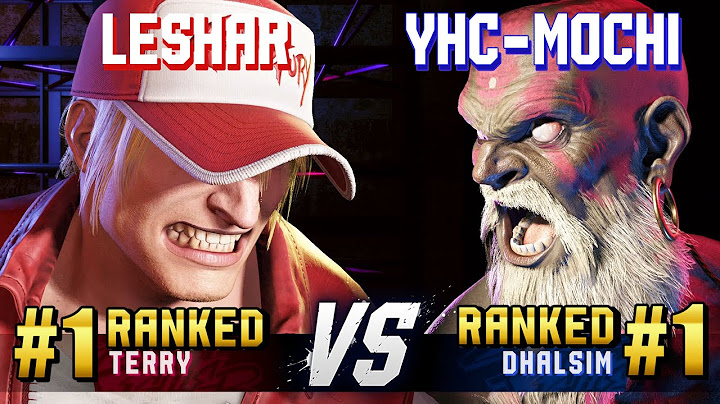 SF6 ▰ LESHAR (#1 Ranked Terry) vs YHC-MOCHI (#1 Ranked Dhalsim) ▰ High Level Gameplay