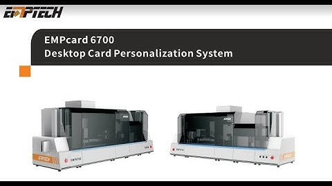 EMP6700 Desktop Card Personalization System